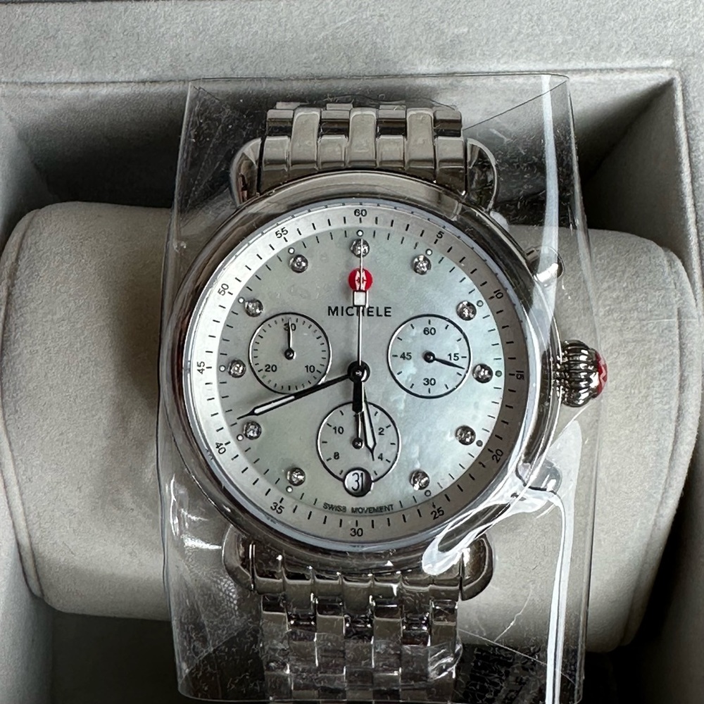 - NWT Women's CSX Diamond Embellished Bracelet Watch, 38mm